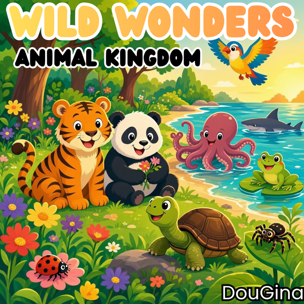 Wild Wonders: Animal Kingdom — Our New Album Drops August 14!