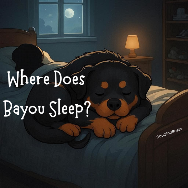 Where Does Bayou Sleep? — Our First Sleep Story